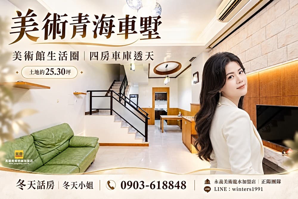 專約⭐️美術館青海商圈｜四房車庫透天・土地25