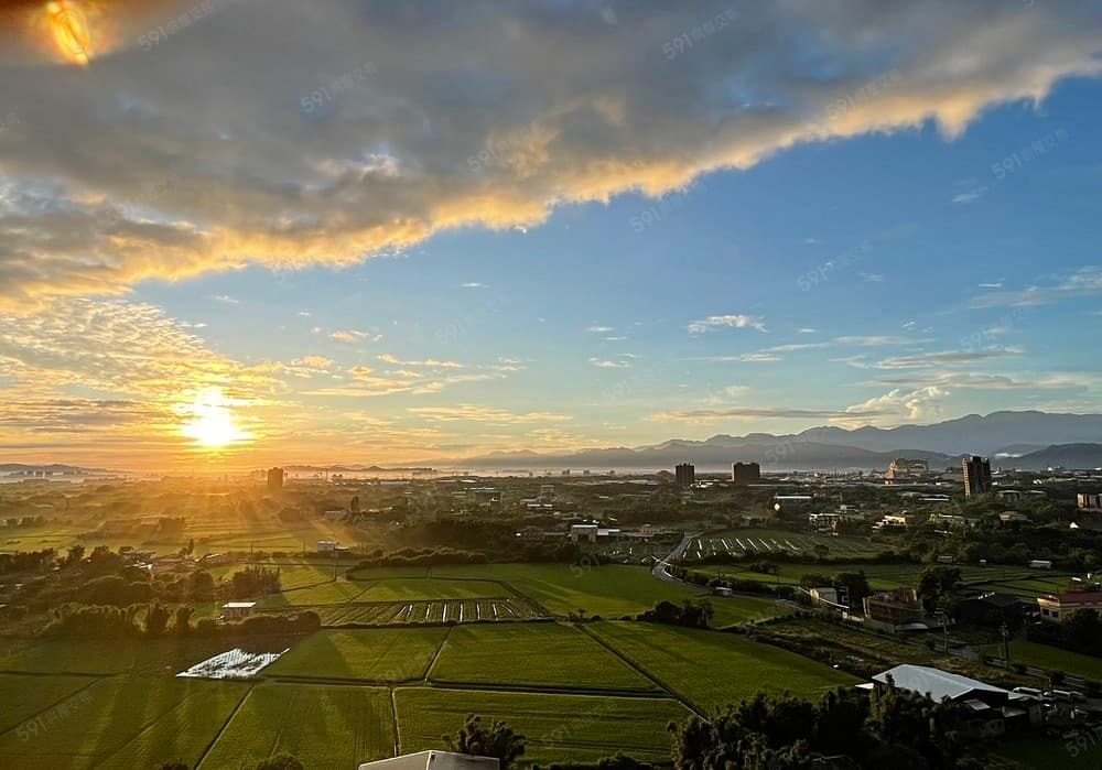 【三鶯雲深白】龍潭高樓層夕陽無限好三改二房平車輕屋齡視野宅