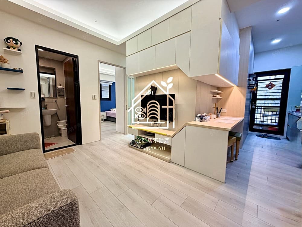 🏡允亞居珊迪｜安平市政阿曼高樓層2房｜拎包入住