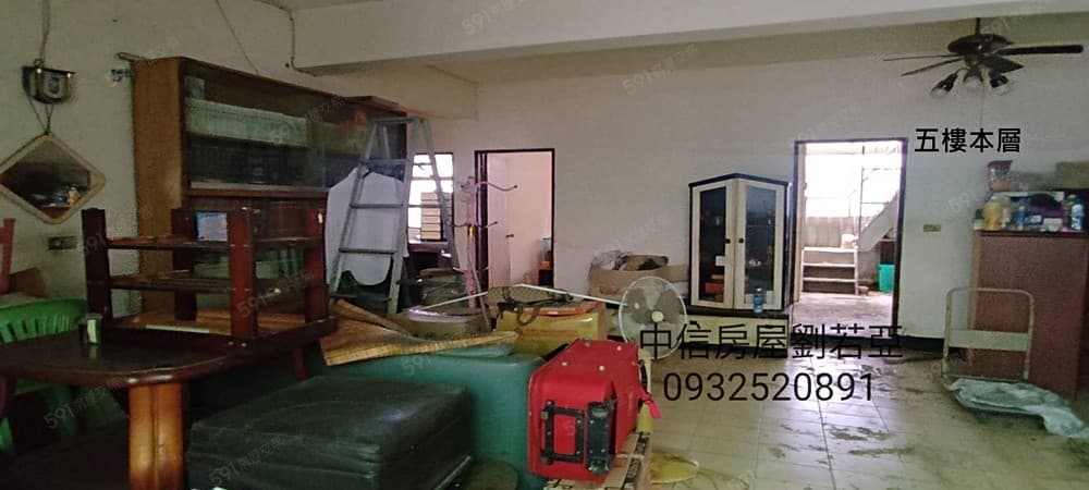 中信若亞獨賣~出價就談~大坪數RC頂加~近景平捷運站四號公園