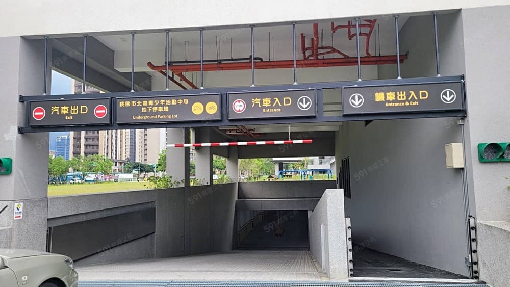 北區青少年活動中心下停車場