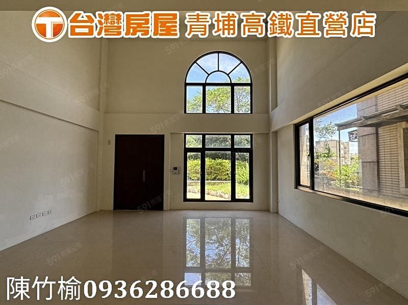 近青埔大地坪電梯別墅︱一院藏歲月