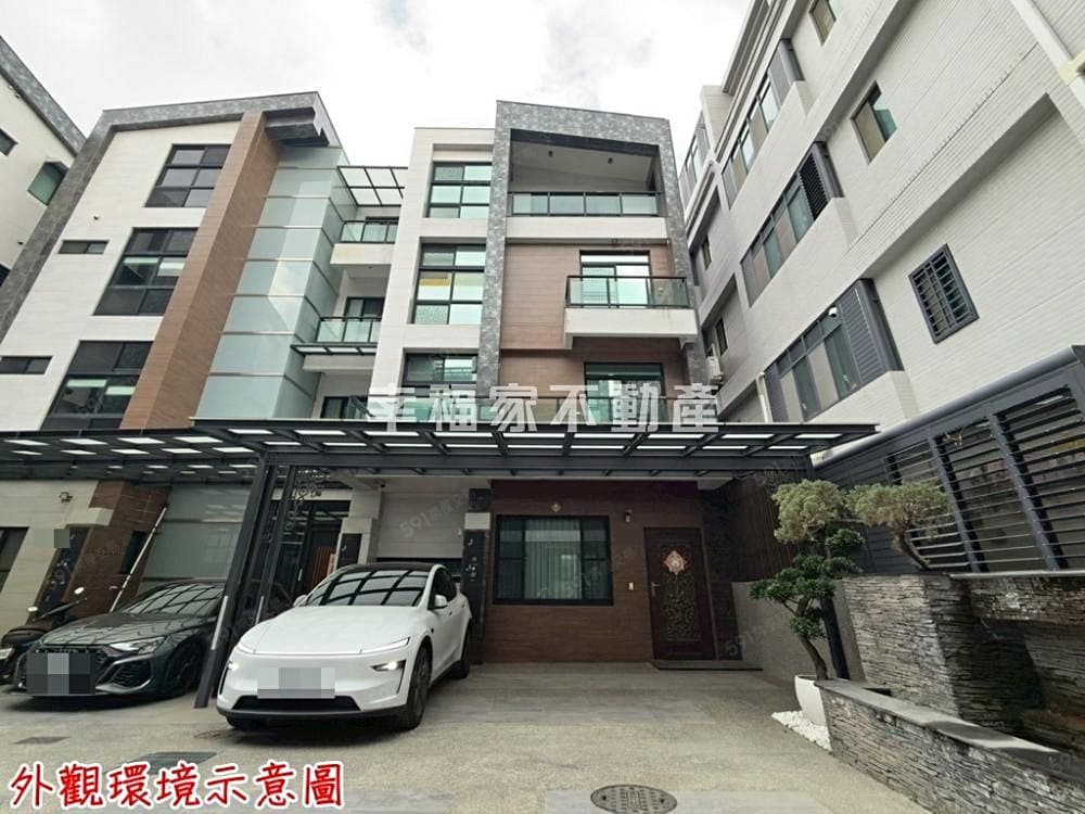 幸福家奕中!LM特區風拓閱光大面寬雙車豪墅