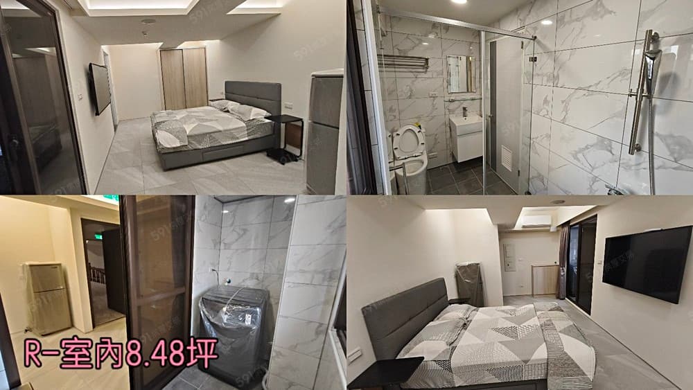 中壢市區A22站全新大套房可做事務所