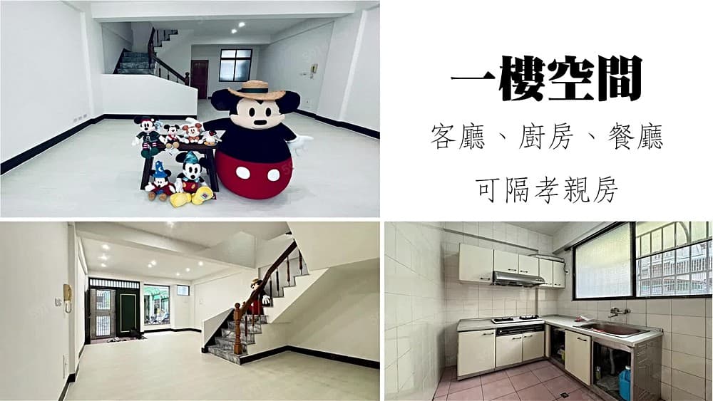 台南不淹水寶地在這裡,透天三樓四房平面車位,花園夜市旁