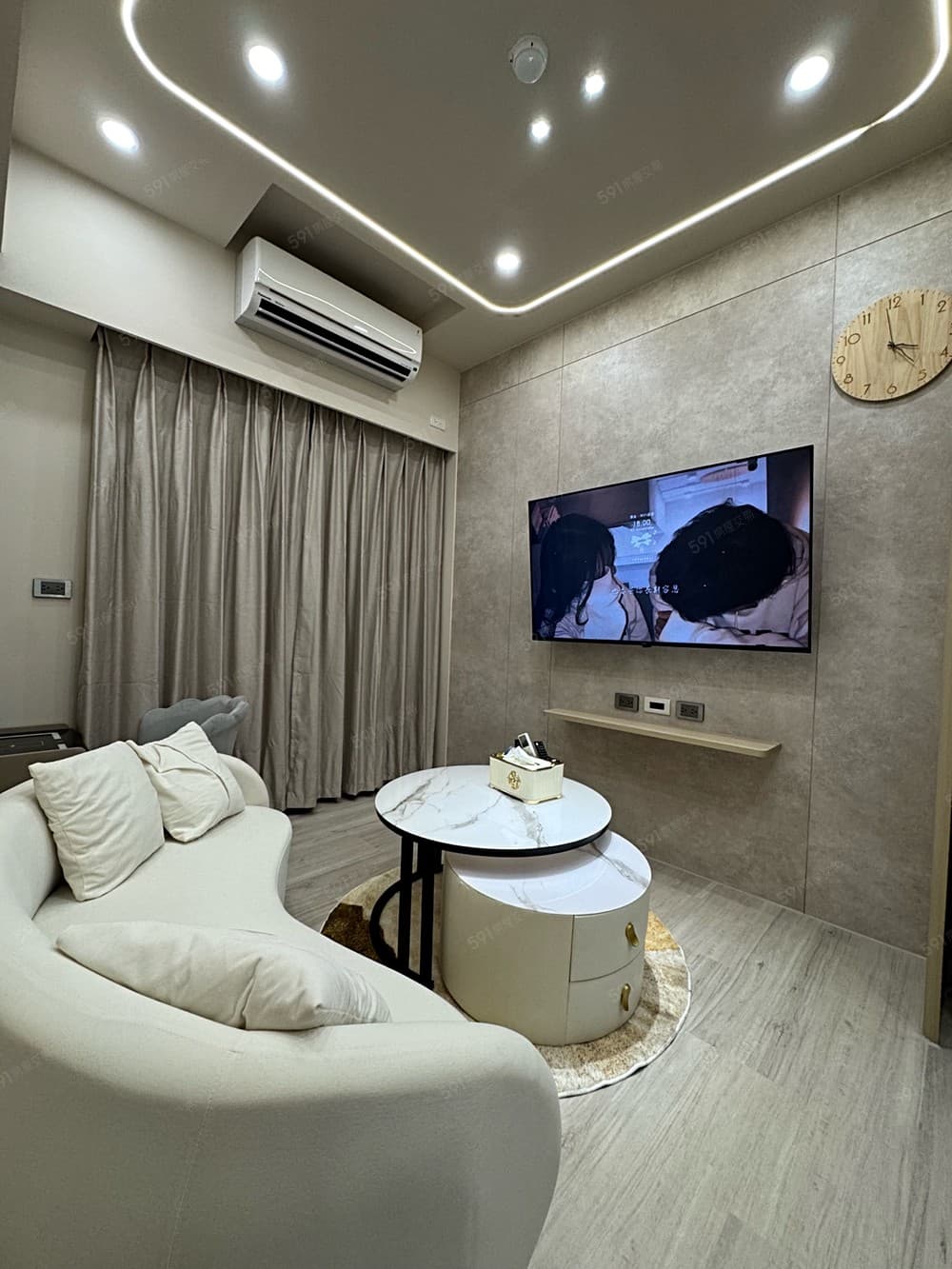崑庭敦品破百萬裝潢設計師的家全新未住3房平車雙衛浴開窗