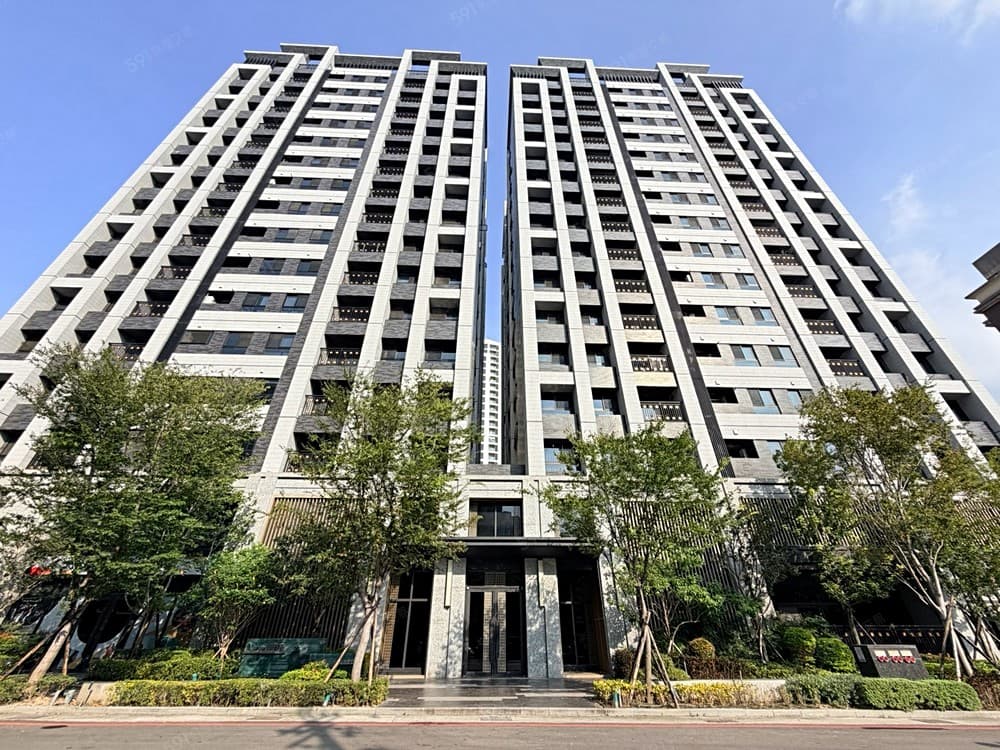 近中山醫💫大慶&工學雙商圈💫泓瑞恆昕柳川水岸兩房平車