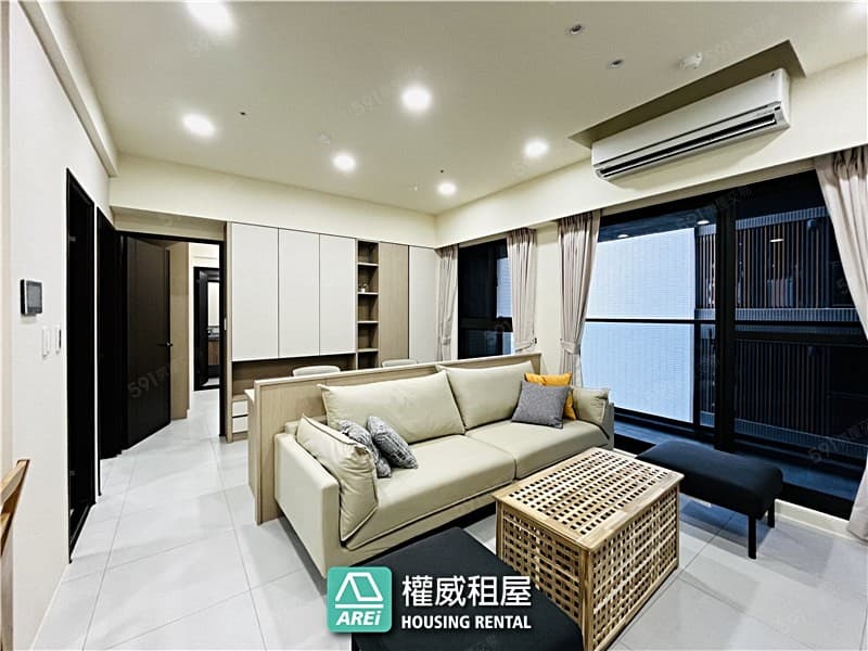 🚇R21都會公園都薈綻｜全新明亮精緻2房平車｜可租補權威