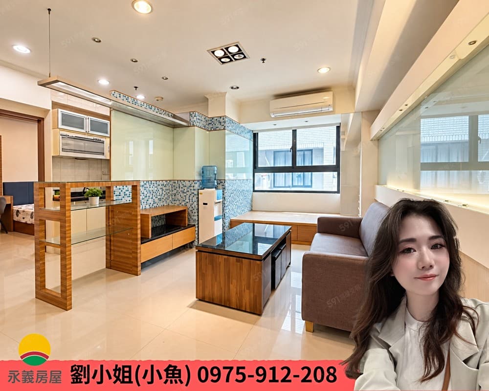 🍎勞工公園．R7獅甲站．陽光情人高樓層2房配車位🍎