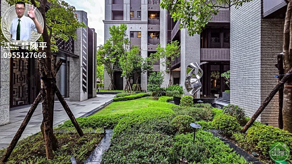 三民路✅鳴森大苑-碧硯閣✅住商陳平💖全新挑高花園景觀3房