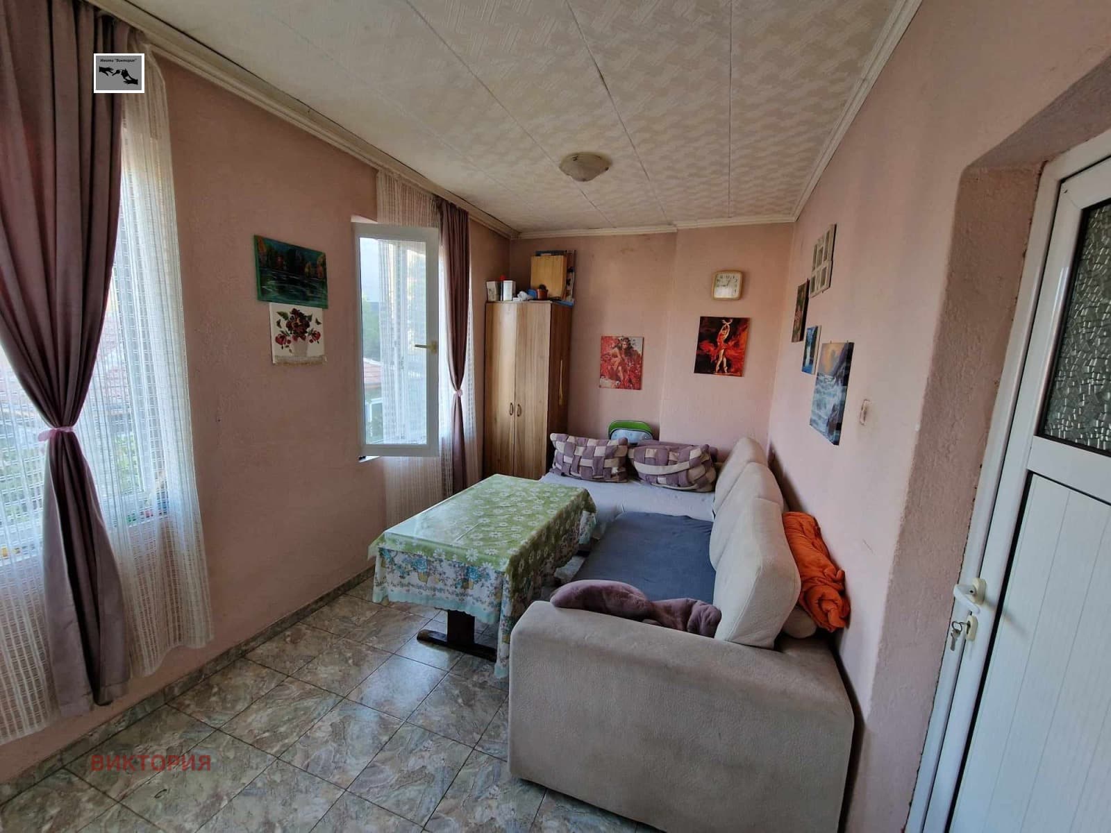 Продава ЕТАЖ ОТ КЪЩА град Пазарджик, Запад