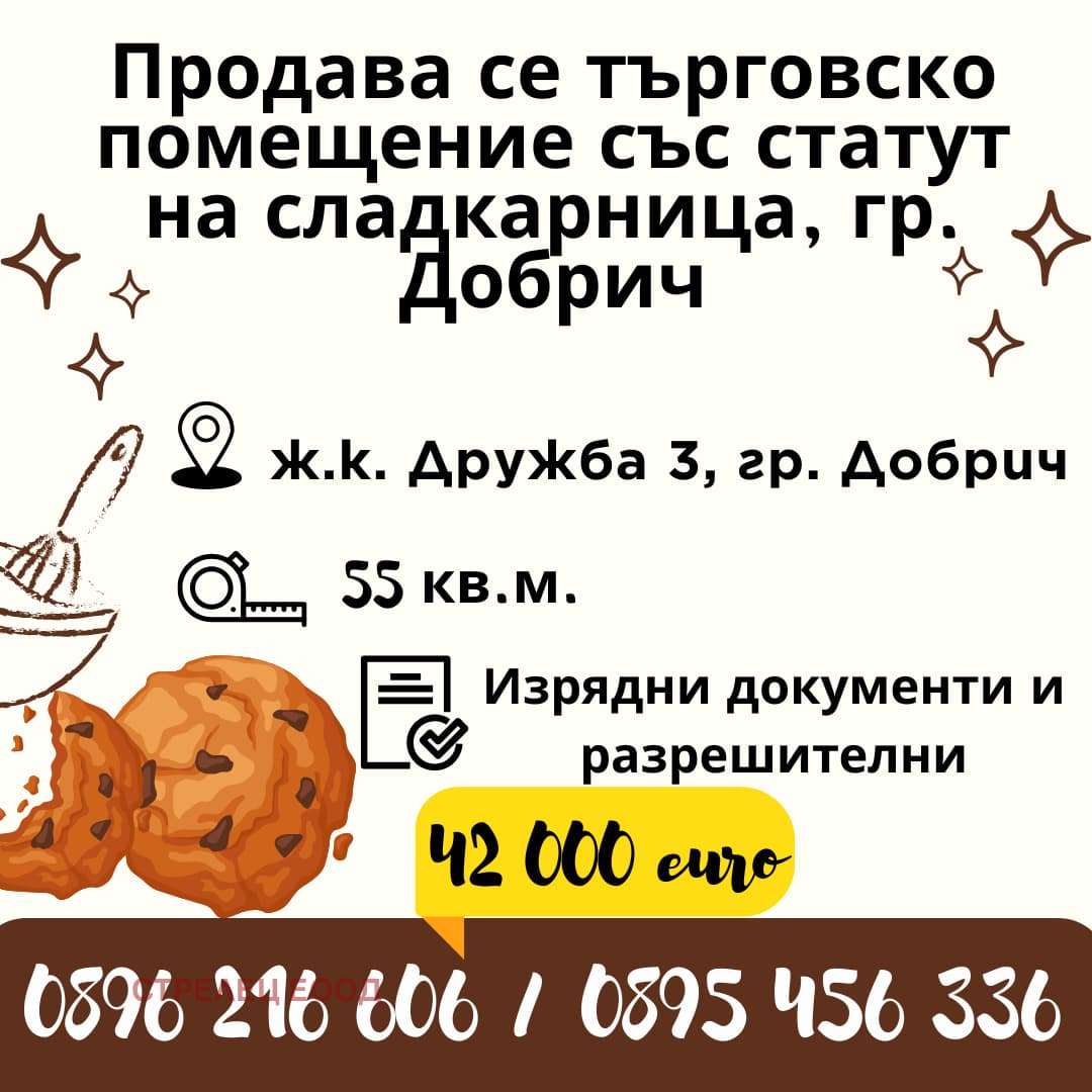 Продава ЗАВЕДЕНИЕ град Добрич, Дружба 3