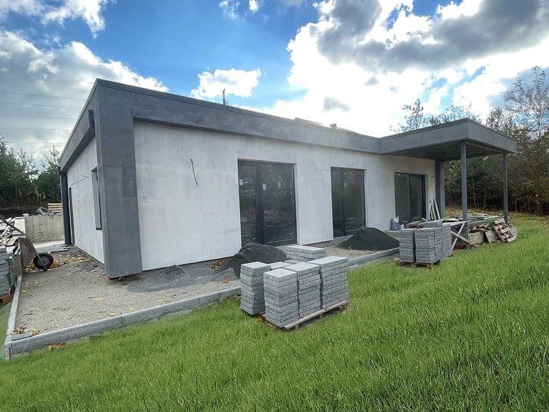 Енергоефективний будинок 128 м2 за 45 днів з СІП панелей в Березані