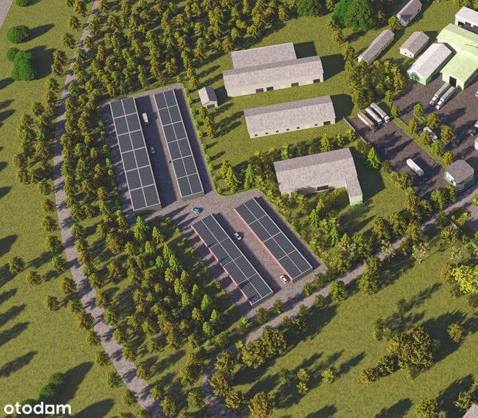 Przemysłowa działka gruntu pod zabudowę komercyjną