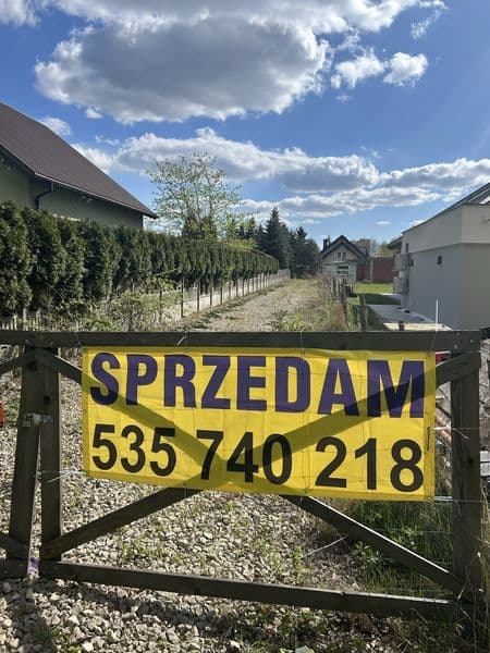 Działka z budową domu