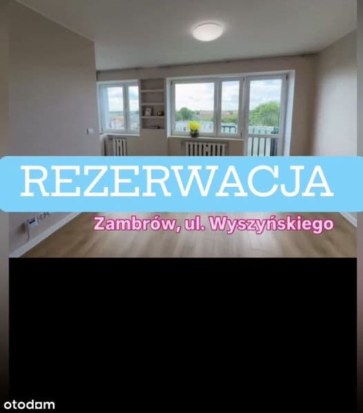 Mieszkanie 2-pokojowe przy ul. Wyszyńskiego w Zambrowie