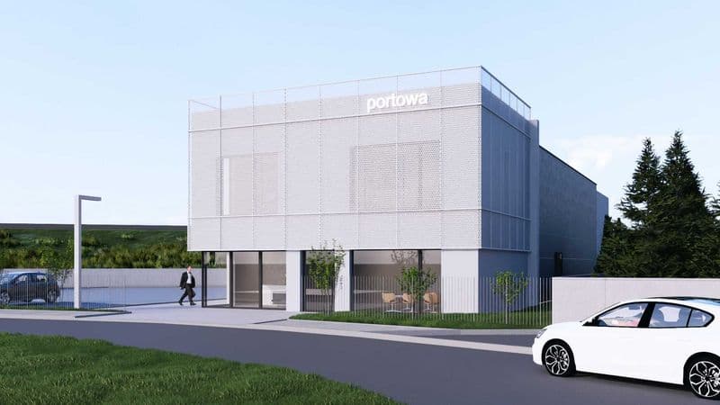 Nowoczesna Nieruchomość Komercyjna - Projekt Hali z Powierzchnią Biurową