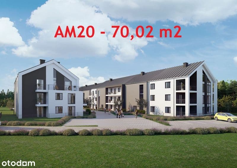 Osiedle Zdrojove Zacisze Busko-Zdrój | Mieszkanie AM20 - 70,02 m2