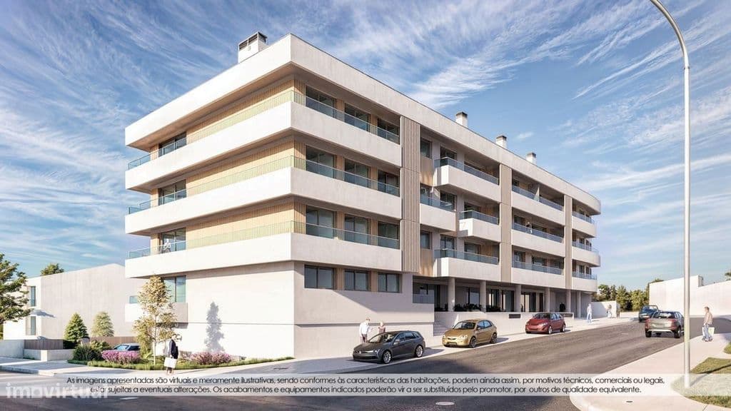 Apartamento T3 DUPLEX novo com 2 casas de banho e garagem