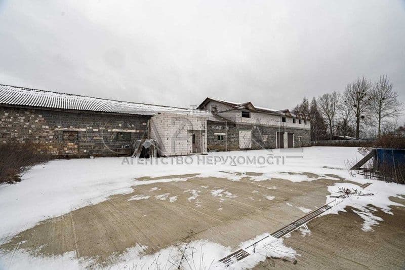 Продаж комерційного комплексу під склад / логістичний центр / виробничий комплекс Крушинка Васильків Глеваха 2 га землі у власності