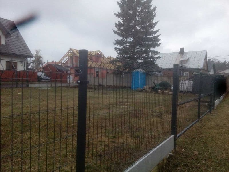 Działka budowlana z drogą prywatną
