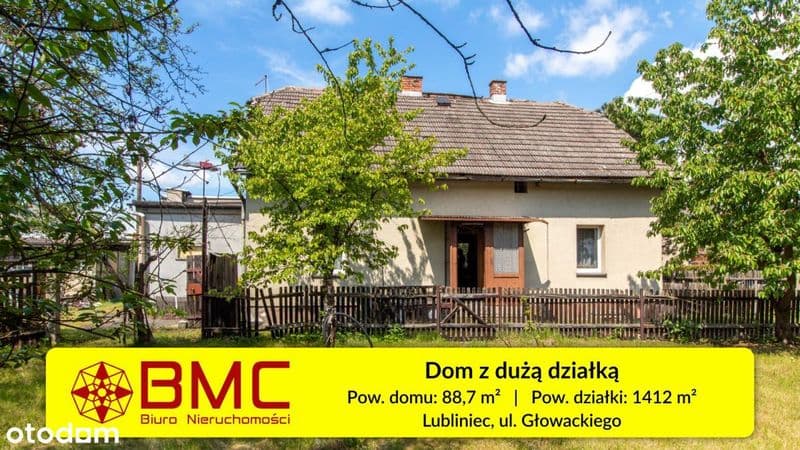 Lubliniec dom w okolicy parku miejskiego,  dz. 14a