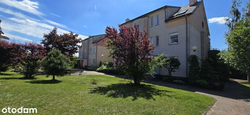 Mieszkanie umeblowane z dużym balkonem na parterze