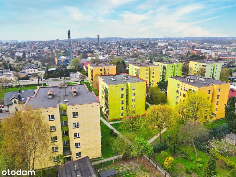 Mieszkanie 60,42 m² z piwnicą i balkonem – Mikołów, ul. Nowa