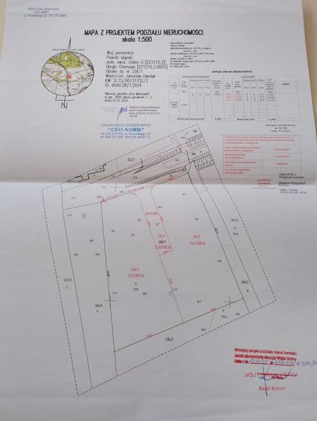 Działka budowlana nad morzem 8km Ustka,1600m2