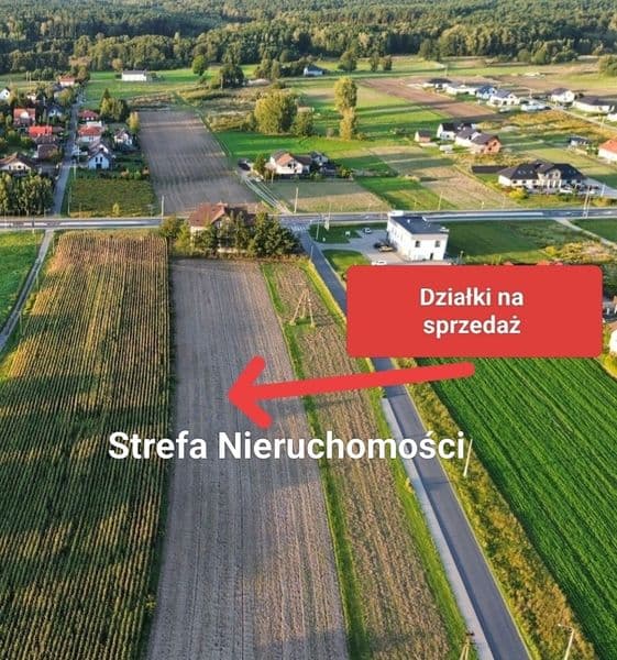 * Żory Kleszczów 2.5 km od centrum  1095m2 MN/U *