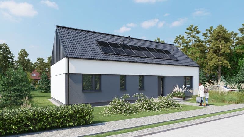 Komfortowy dom blisko lasu i miasta | 95 m² | działka 1000 m² | niskie rachunki |