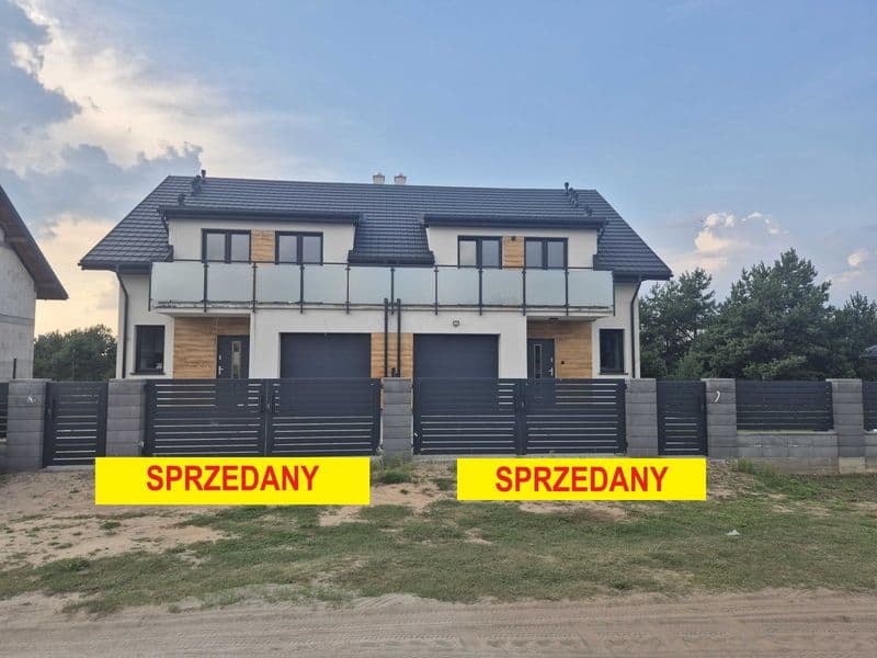 Budynek mieszkalny jednorodzinny w zabudowie bliźniaczej