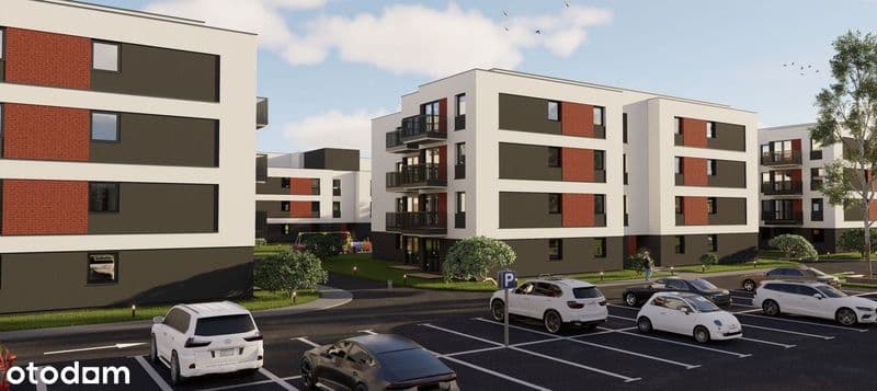 3-pokojowe mieszkanie 58m2 + balkon