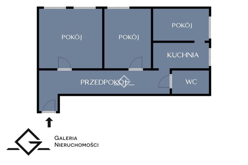 3 niezależne pokoje | Centrum | Do zamieszkania