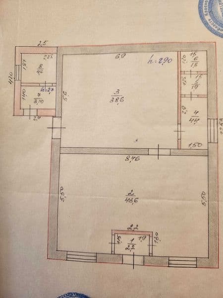 Продам  будинок для житла або  бізнесу, вул. Харківська, площа 99 м.кв
