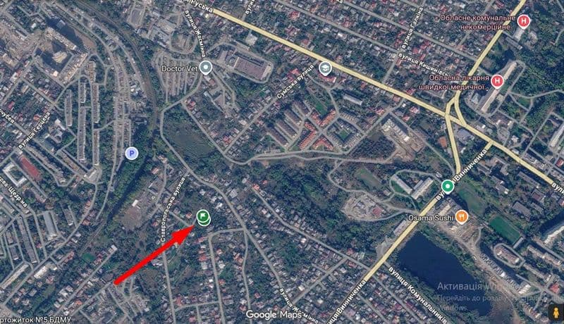 Земельна ділянка майже в центрі