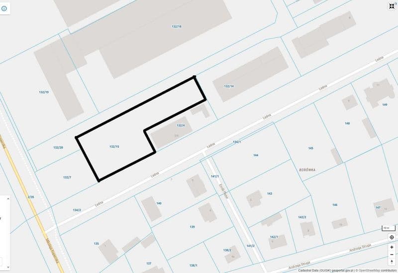 Działka budowlana Głowno k. Łodzi, do 15m wysokość zabudowy
