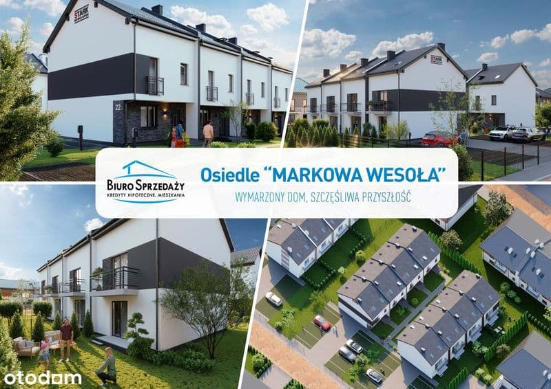 Skrajny Segment+2Mp+Ogródek 120M2+Poddasze