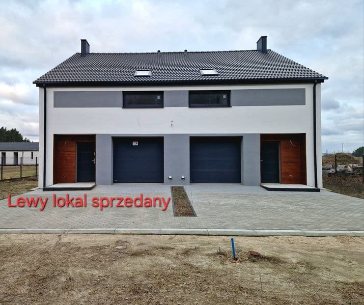 Dom 129m2 w zabudowie bliźniaczej Gniezno, Kalina