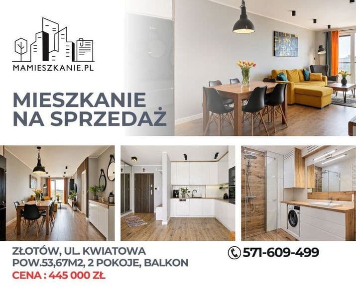Nowoczesne 2 pokoje | wysoki standard | Złotów