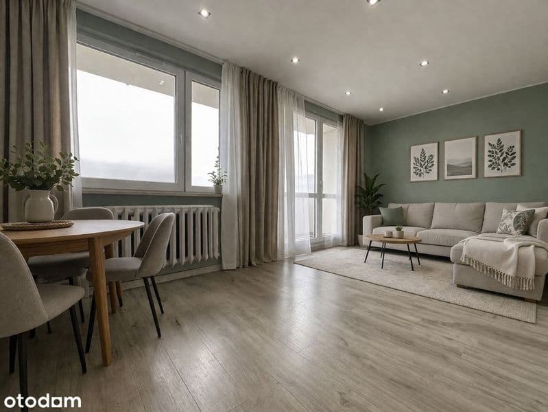 Wieżowiec - Duży balkon - Po generalnym remoncie