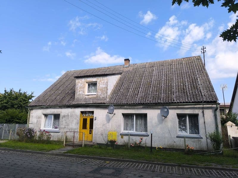 Działka z domem 1400m²