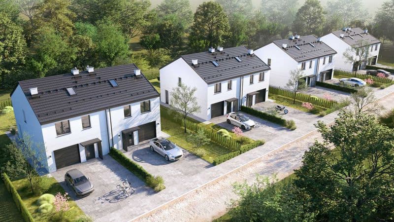 Domy Przy Borowej | Bory Tucholskie | 4 kw. 2026 | Ogród 378 m²