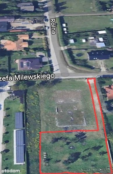 Działka budowlana 1530 m² -ul. Rolna