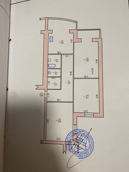 Простора 3-кімнатна квартира+кладовка від власника