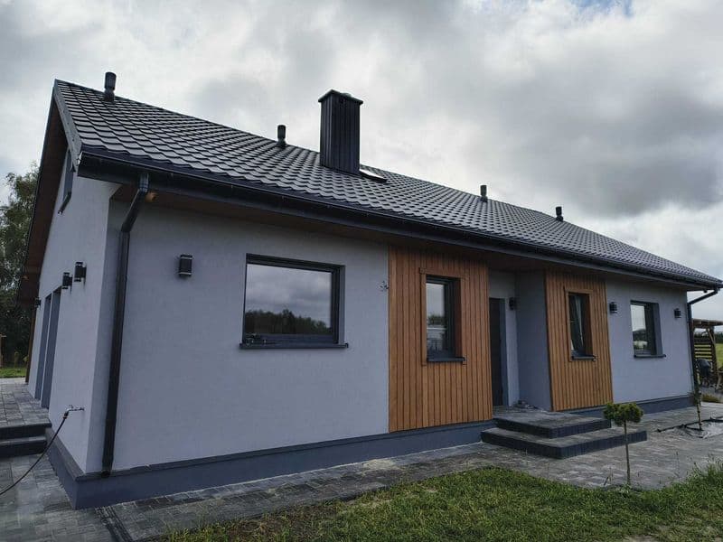 Dom energooszczędny 109m2 + 15 m2 tarasu - BUDOWA DOMU