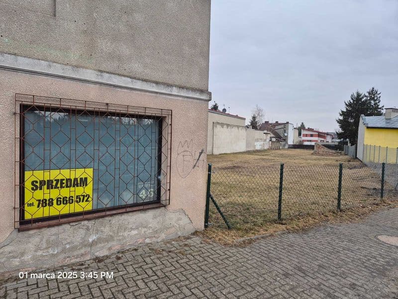Działka budowlana w centrum Białej Podlaskiej plan zagospodarowania