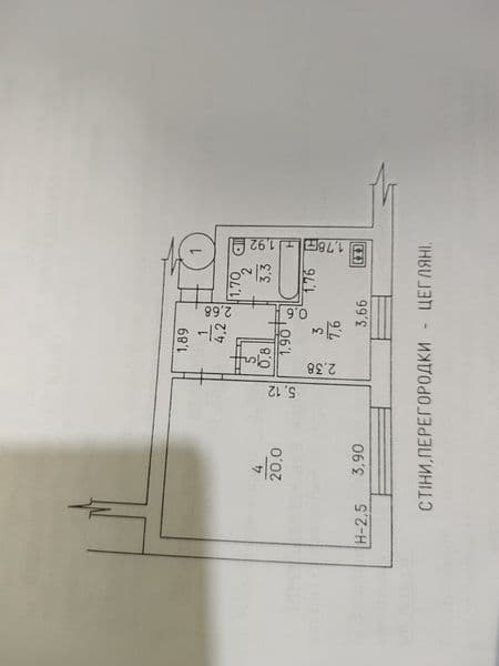 Продам  1 -кімнатну квартиру по вулиці Ювілейній (район АТБ)