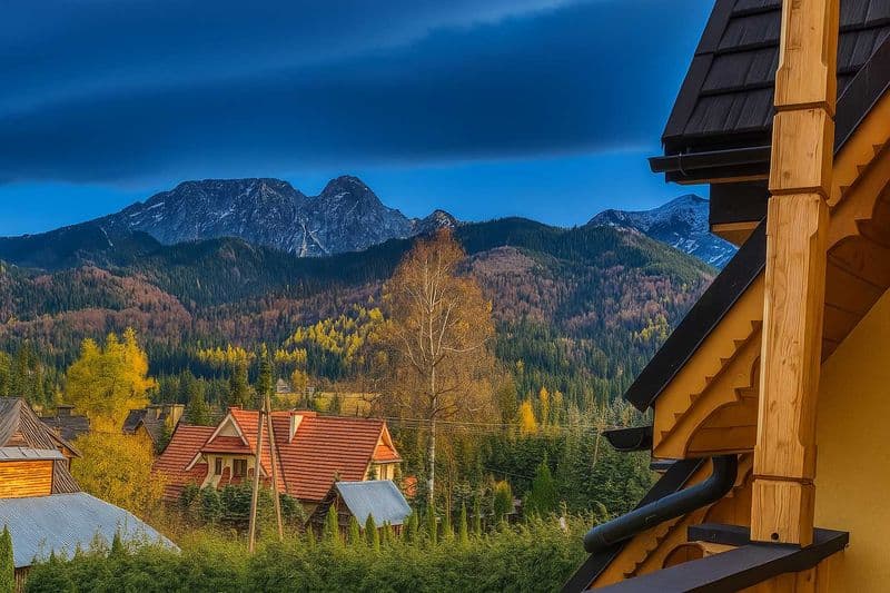 Kościelisko - apartament z pięknym widokiem na Tatry