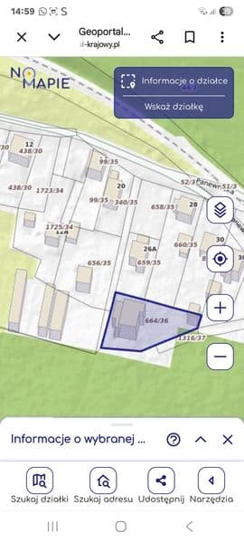 Dzialka  budowlana   Ruda Śląska Kłodnica  ul.Panewnicka